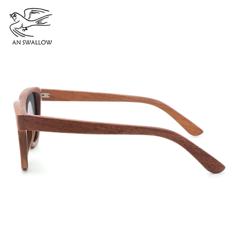 NewBambooand Wood Glasses Black Walnut Retro SunglassesCoated TAC Lens UV400 Anti-ultraviolet Polarization Men's Sunglasses |