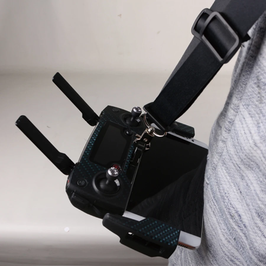 

2 in 1 Combo Hook + Strap Sling Lanyard Neck Belt for Spark / Mavic Pro Remote Controller Spare Parts F21455