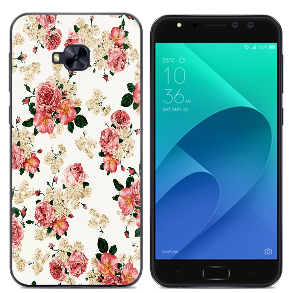 Новейший силиконовый чехол для Asus ZenFone4 Selfie Pro ZD552KL 5 дюймов Мягкий ТПУ гелевый