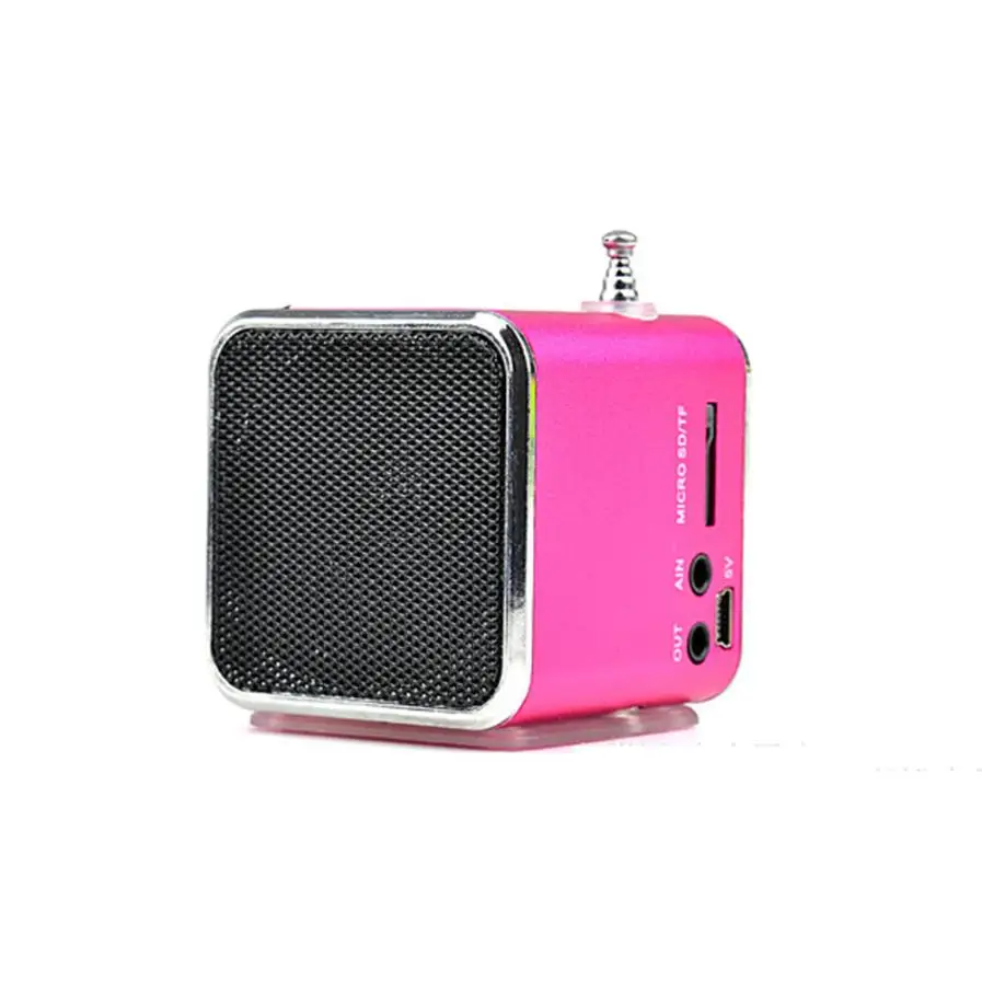 Портативная стереоколонка с микро SD TF USB FM радио|bass speaker|radio pcspeaker music |