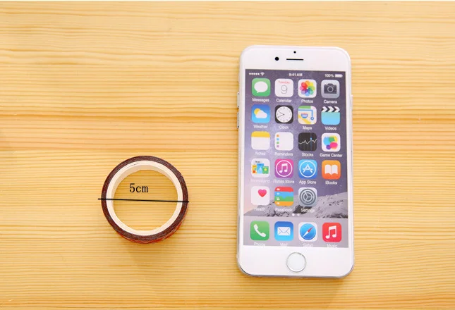 10 шт. декоративная Васи-лента с золотыми блестками | Канцтовары для офиса и дома