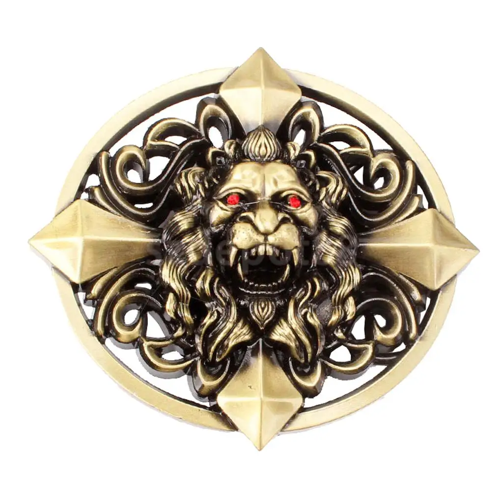 Мужской ремень с 3d черепом головой льва|belt buckle men|buckle menheavy belt |