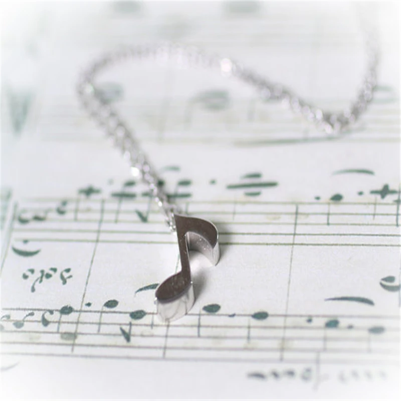 Изящная подвеска в виде музыкальной ноты|designer necklace|necklace designerpendant necklace |