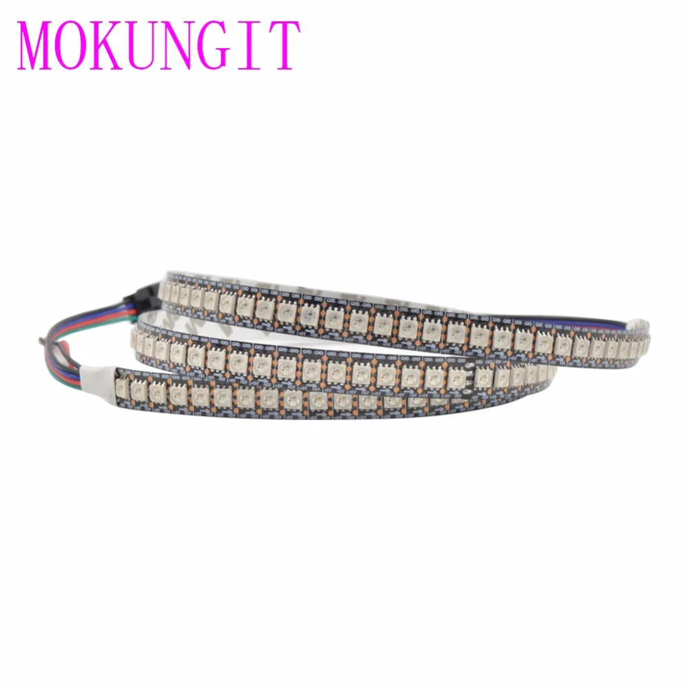Светодиодная лента WS2813 5050 RGB модифицируемая Пиксельная смарт WS2812B IP30/IP65/IP67 30/60/144