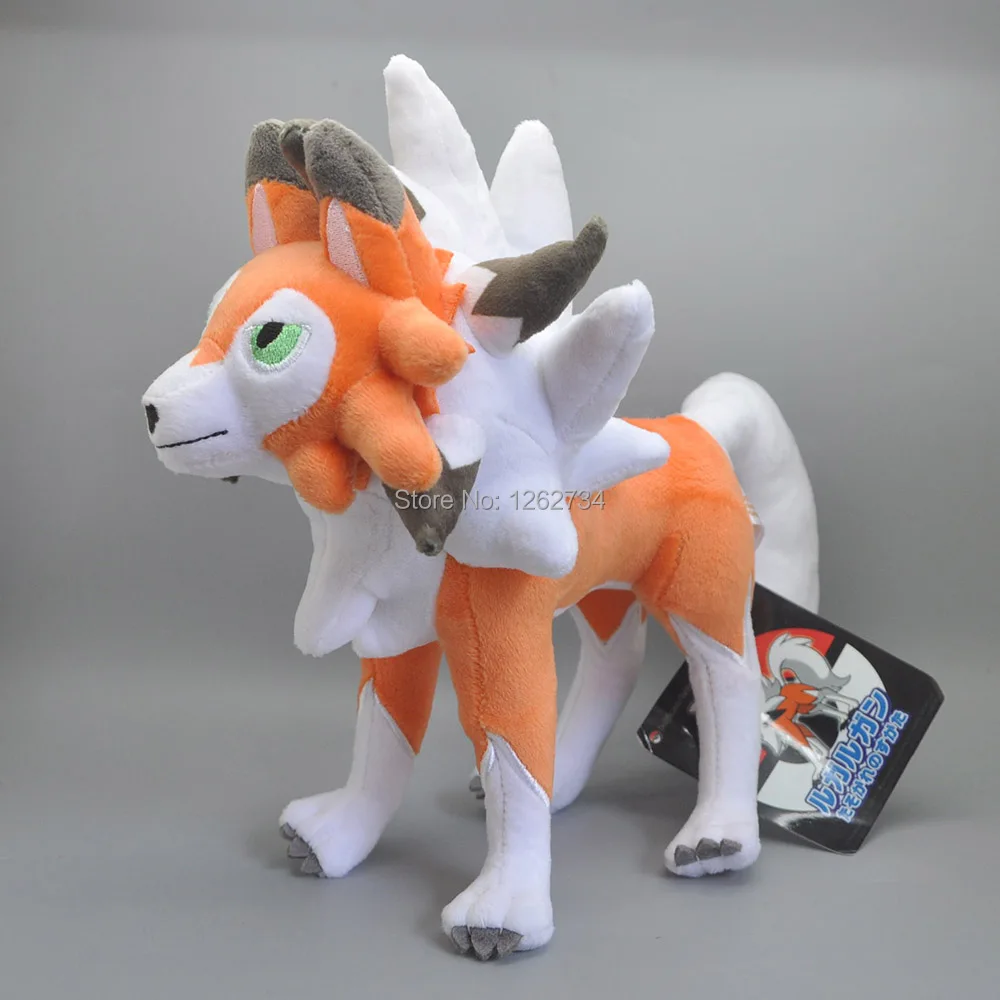 10 &quotLycanroc Сумерки формы рок мягкие детские подарочные плюшевые фигурка розничная