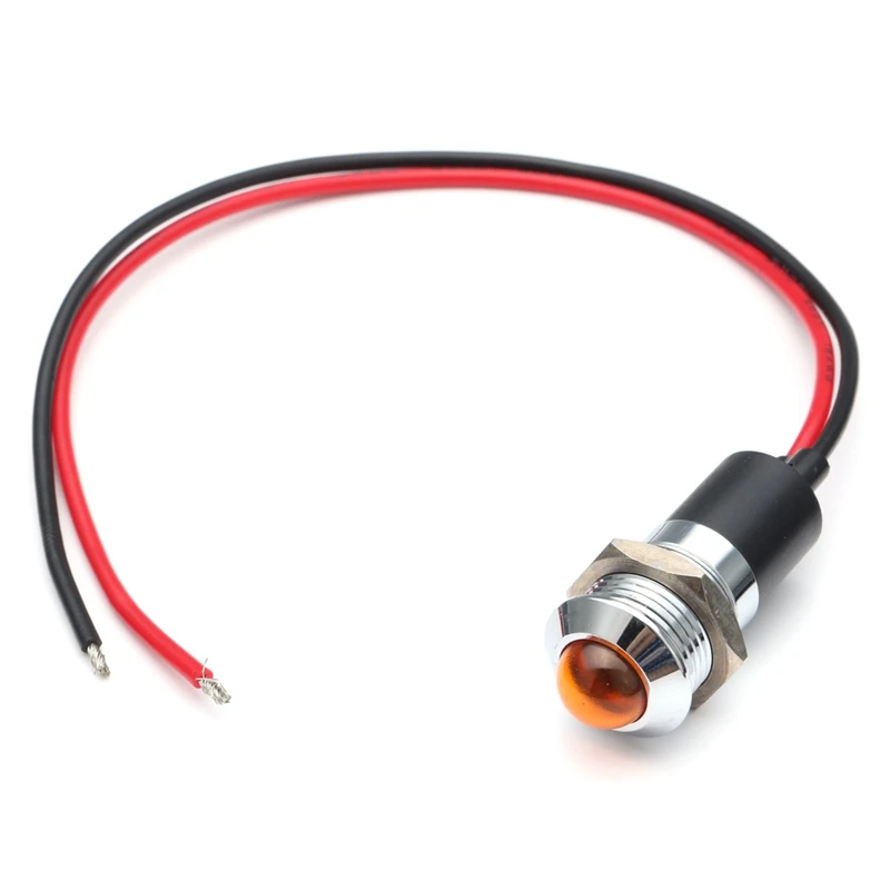 1 шт. металлический 14 мм светодиодный светильник для пилота приборной панели