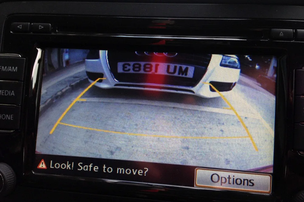 Камера заднего вида с RGB ручкой и задним ходом RVC люк для VW ЭОС Гольф плюс Джетта MK5