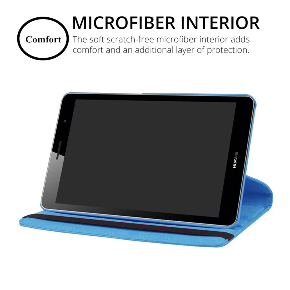 Вращающийся на 360 градусов чехол из искусственной кожи для Huawei MediaPad T3 8 0 Honor Play Pad 2