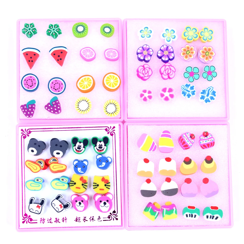 Бесплатная доставка дешевые милые полимерные глиняные ломтики ручной работы с