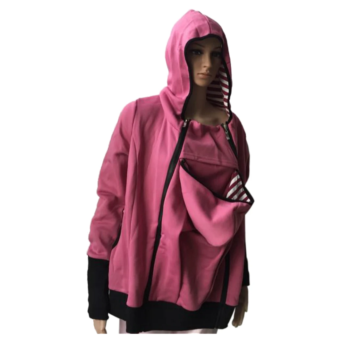 Женщины Новый Модная одежда для детей Детская мода несущей толстовки кенгуру