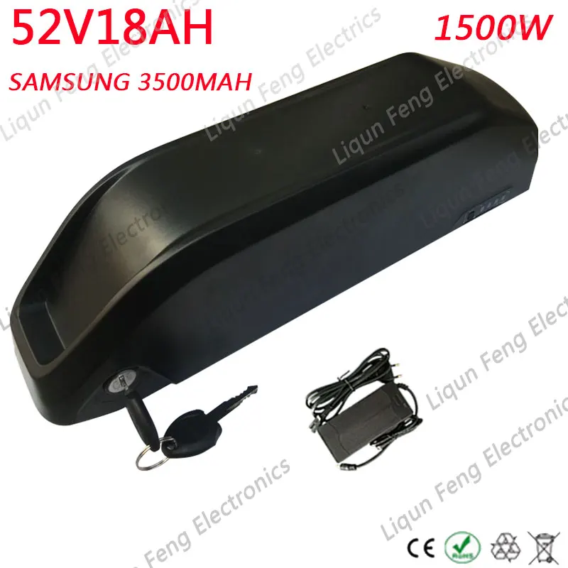 Новейшая аккумуляторная батарея Hailong для электровелосипеда Samsung 35E Cell + 30A/40A 2019 W
