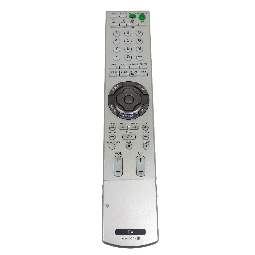 

USED Original for Sony HDTV TV Remote Control RM-YD003 for KDF-E42A10 KDF-E50A10 KDF-E60A20 KDF-E50A20 KDF-E42A20 KDS60A2000