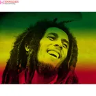 Алмазная 5D картина Музыка Боб Марли, Набор для вышивки крестиком, мозаика сделай сам с полными квадратнымикруглыми стразами, подарок для домашнего декора