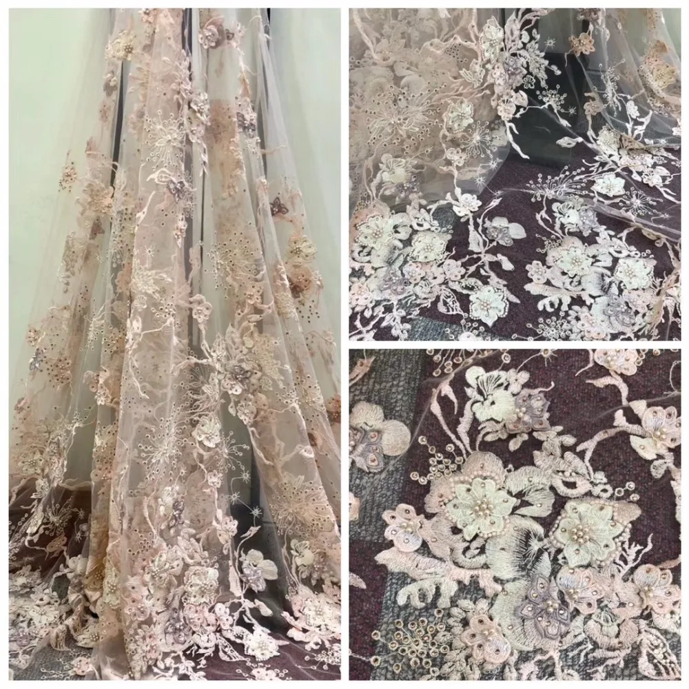 

New pattern 5yards/bag JH21# 4 mixed color butterfly spin embroidery for bridal wedding dress/sawing Free shipping