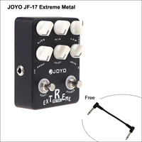 joyo jf 17 extreme metal electric guitar effect pedal box 3 bands powerful eq 6 knobs musical instrument guitar accessories
