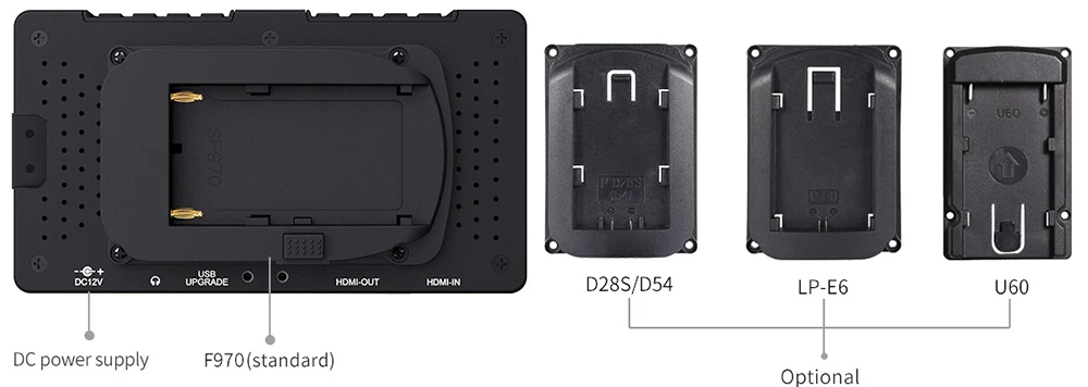 Feelworld F570 5,7 дюймов на камера DSLR поле мониторы 4 к HDMI ips Full HD 1080x1920 ЖК дисплей портативный для Gimbal стабилизатор