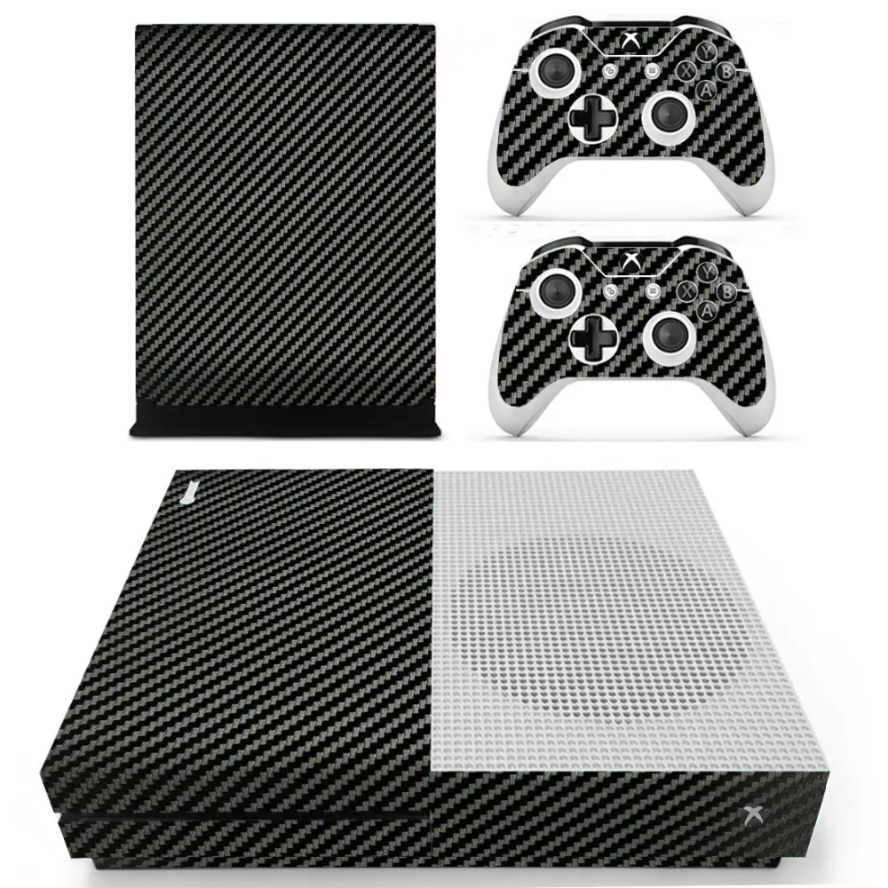 Ostststicker Черная Виниловая наклейка из углеродного волокна для Xbox one S One Slim