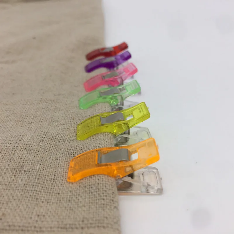 5000 шт ПВХ Пластиковые зажимы для лоскутного шитья DIY Поделки стеганое одеяло клип