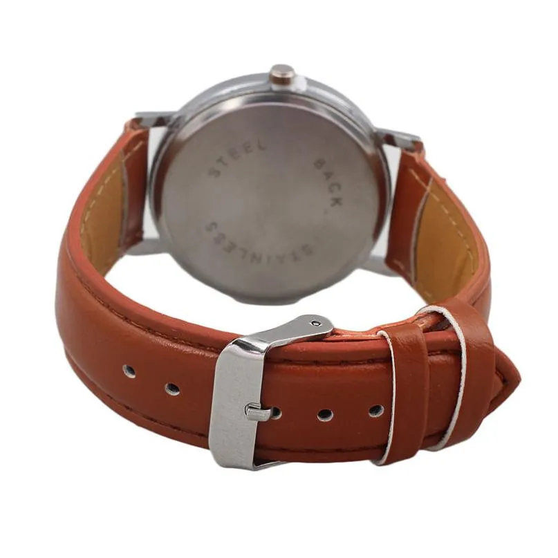 

TZ#501 NOW IS A GOOD TIME Womens Leather Band Analog Quartz Dial Wrist Watch