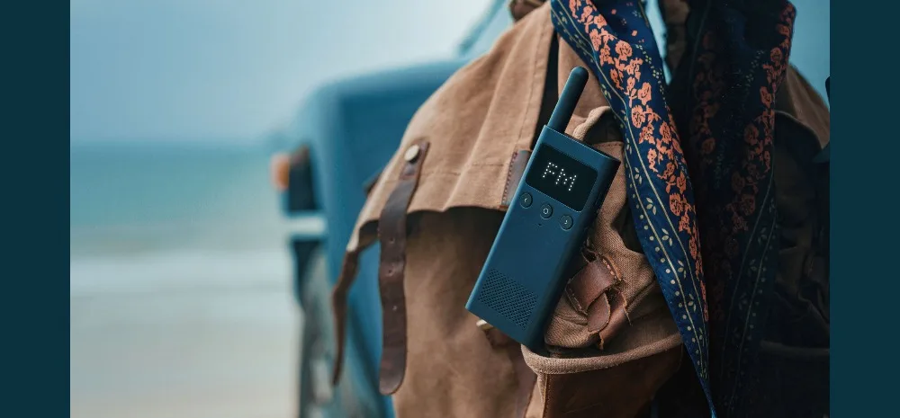 Xiaomi Mijia Smart Walkie Talkie 1S обновленная версия с FM радио динамиком в режиме ожидания