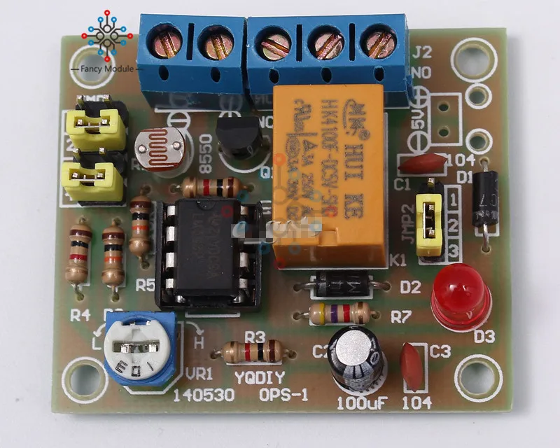 Релейный модуль LM393 DIY светильник набор переключателей с 5 В реле электронный |