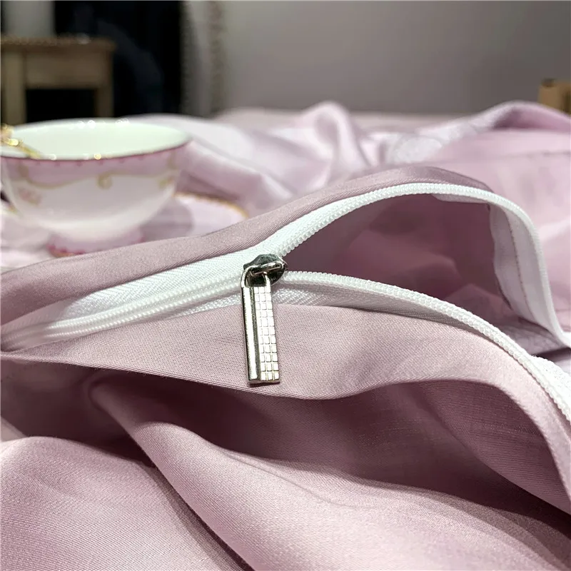 Летнее Европейское постельное белье наборы королевского размера tencel постельное белье пододеяльник простыня наволочки
