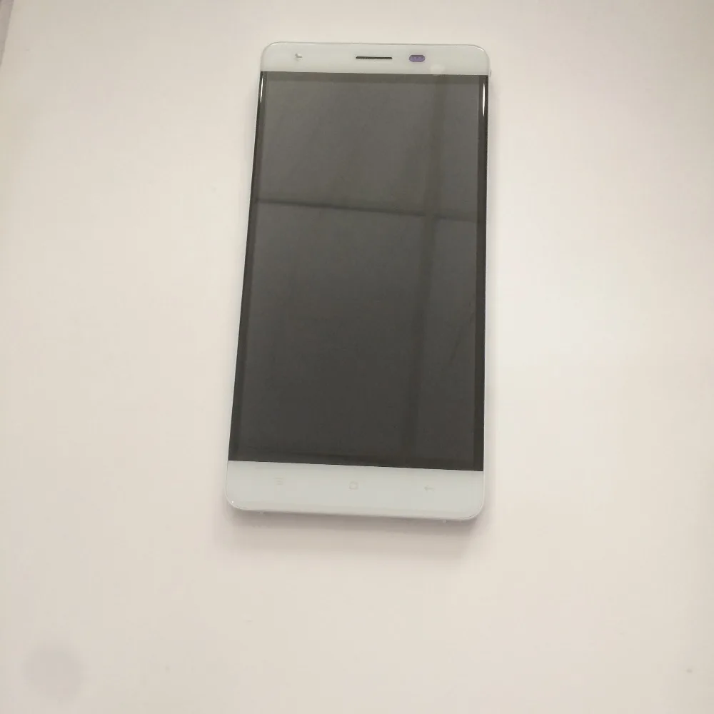 Б/у ЖК-экран + сенсорный экран рамка для OUKITEL K6000 MTK6735 64bit Quad Core 5 дюймов 1280x720