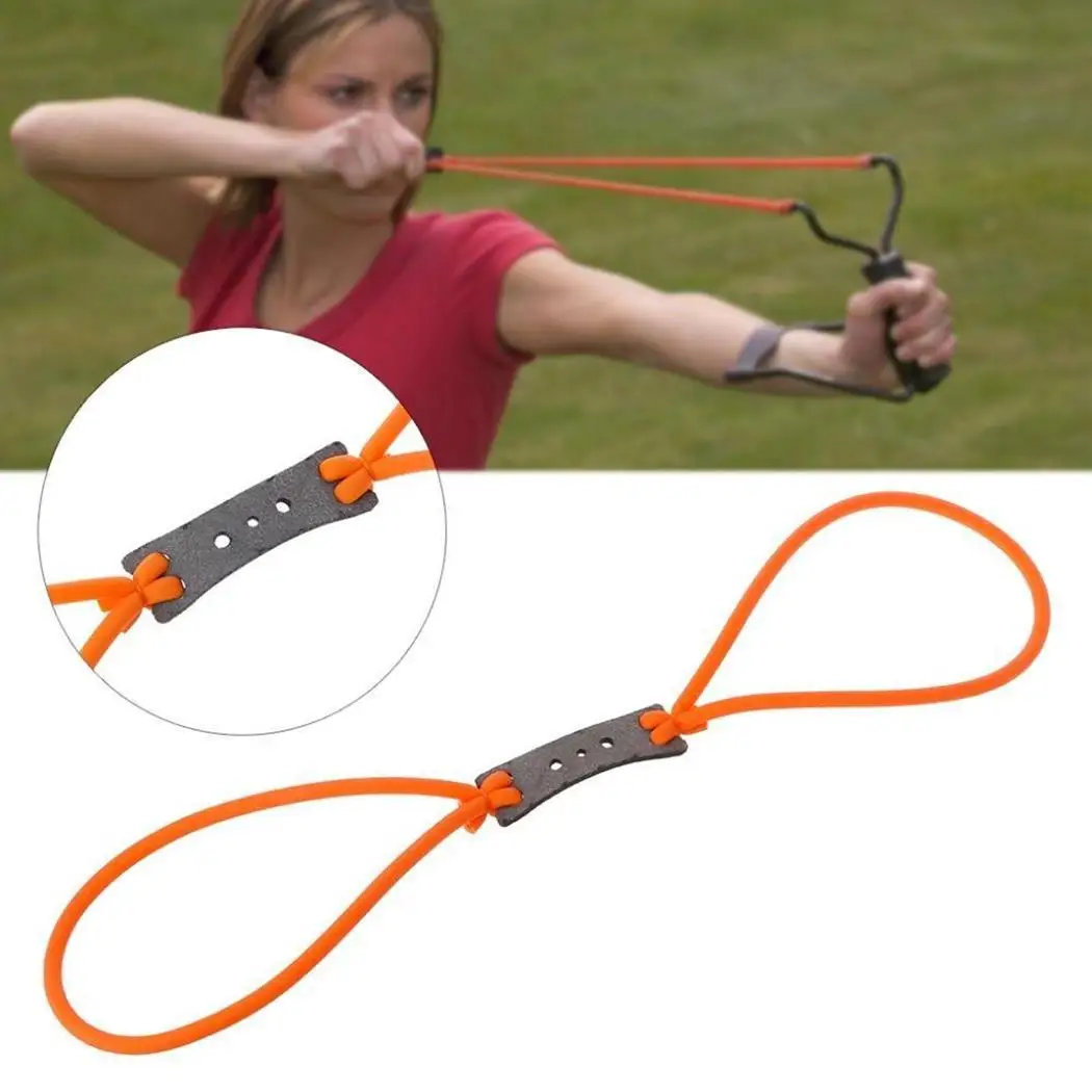 Прочный катапультa эластичная Рогатка резиновая окантовка охотничья 39 см/15 4