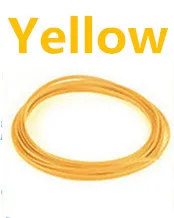 Yellow 5 м автомобильный Стайлинг универсальные DIY декоративные полосы для интерьера Гибкая формовочная отделка Авто приборная панель край двери Центральный контроль полосы - Название цвета: Yellow
