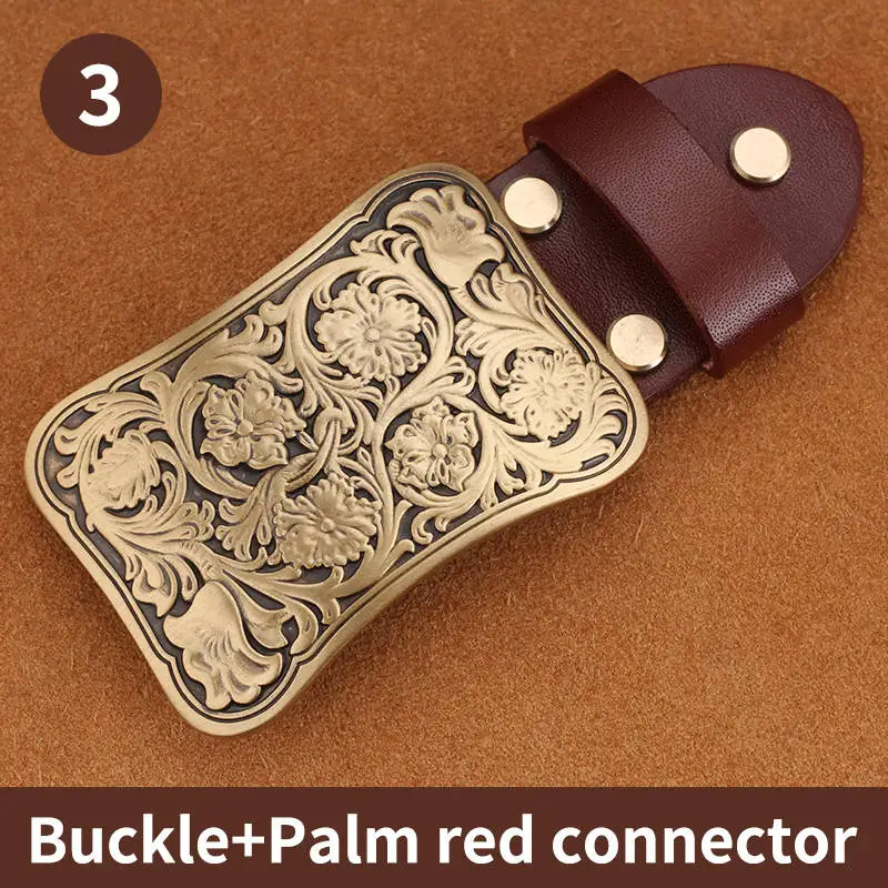 Оптовая продажа высокое качество Мужская твердая медная латунная пряжка для