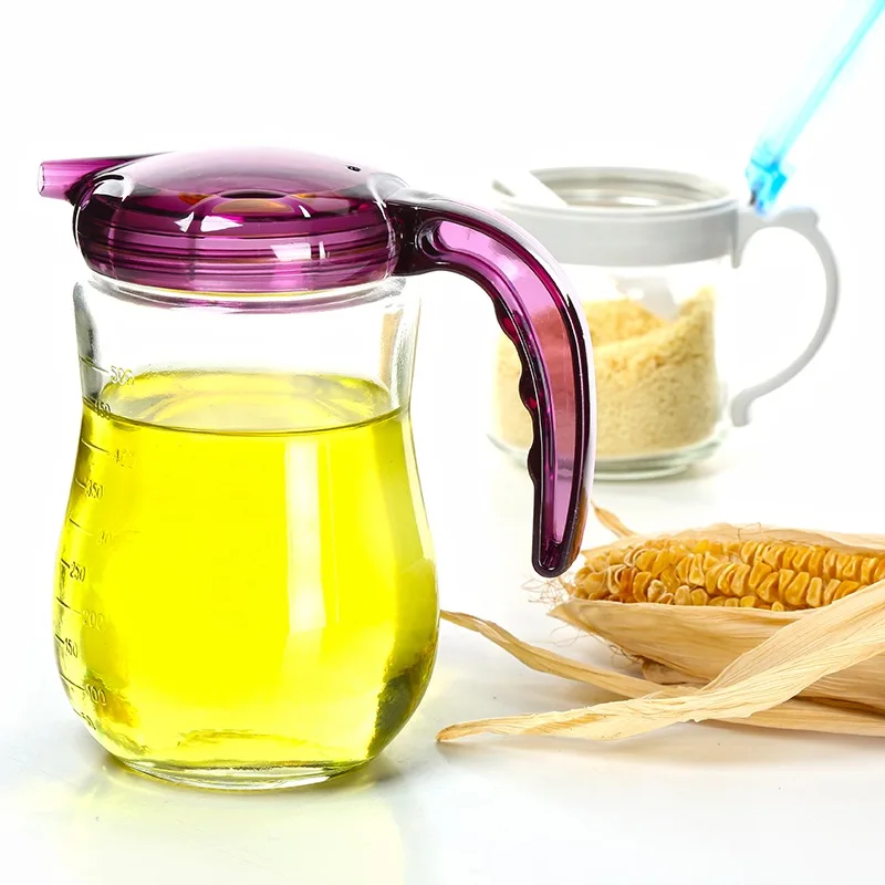 Стеклянный Горшок для масла 570 мл герметичный горшок соуса бутылка премиум