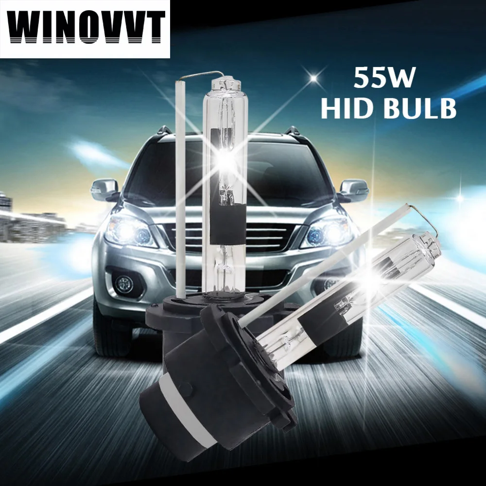 1 Pair D2R HID Xenon Lamp 55W Bulb Car Light Headlamp 4300k 5000k 6000k 8000k xenon lamp d2r | Автомобили и мотоциклы