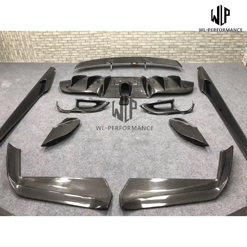 Комплект из 488 Гбт кузова высококачественный сплиттер спереди и сзади