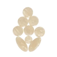 good quality 9pcs white mother of pearl shell key button inlays for tenor alto soprano sax saxophone woodwind instruments
