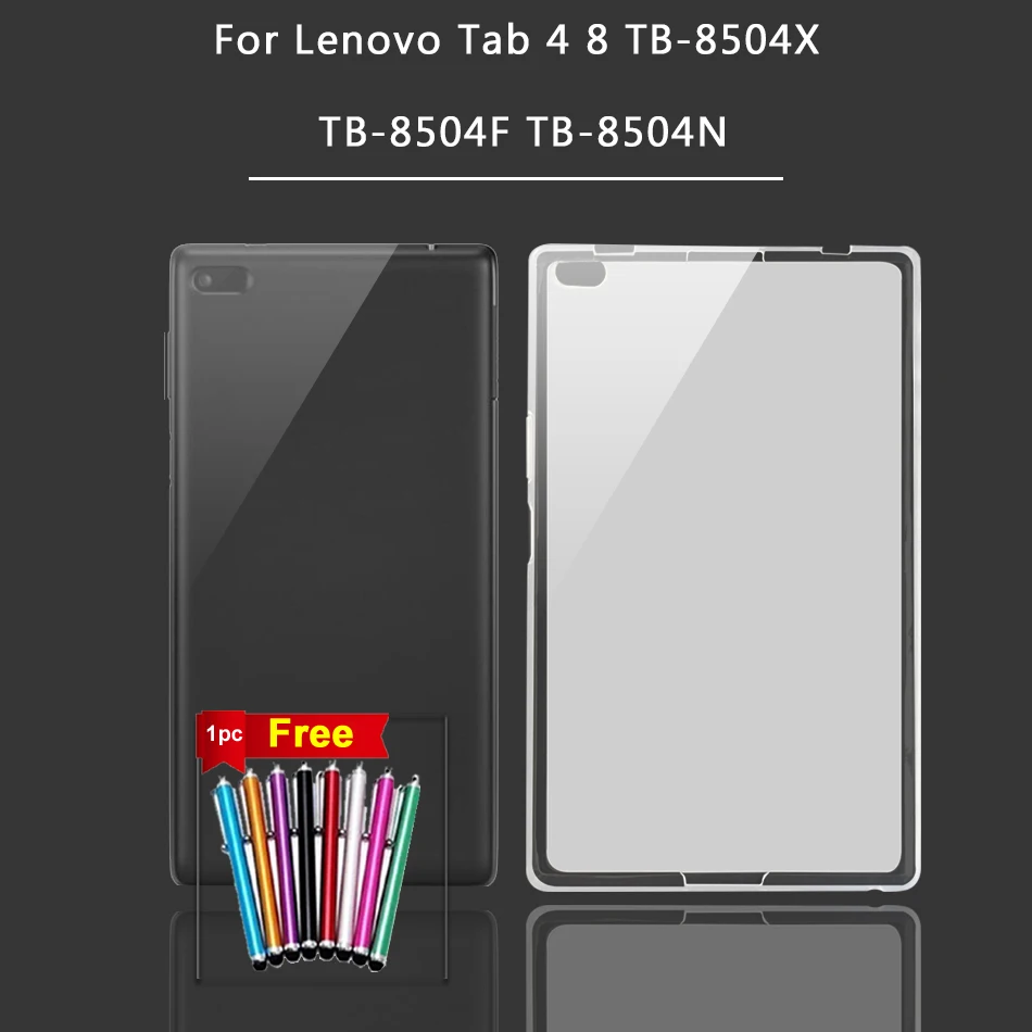 Противоударный чехол для планшета только Lenovo Tab 4 TAB4 8 дюймов TB 8504F 8504 8504N Мягкая