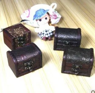 European/Chinese antique jewelry storage/retro wooden box / manual to do the old novelty items | Дом и сад