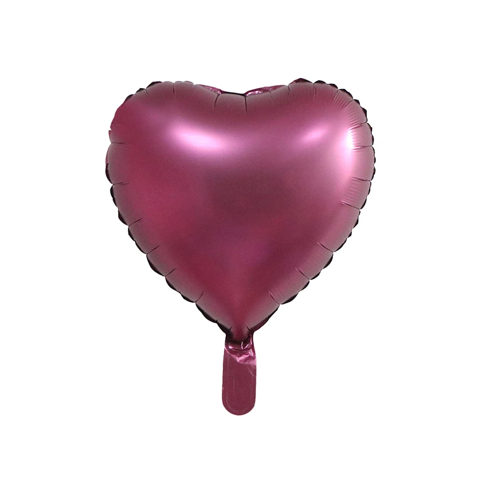 metal rose heart 1 шт сердце и звезда 18 дюймов красочные фольгированные шары воздушные гелиевые глянцевые металлические цвета воздушные шары "сделай сам" для украшения дня рождения/свадьбы - Цвет: metal rose heart