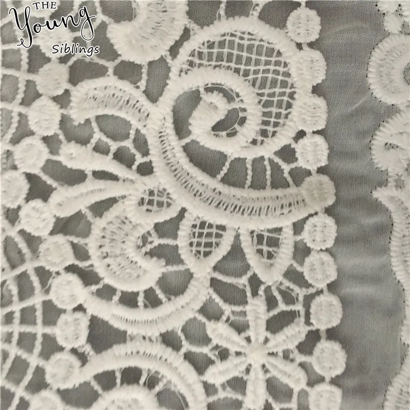 Новое поступление вышивка кружевной воротник открытая аппликация сделай сам