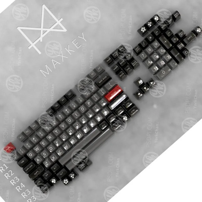 Sa ABS keycap MAXKEY Portland Doubleshot 129 клавиш sa профиль для cherry mx механическая клавиатура dolch