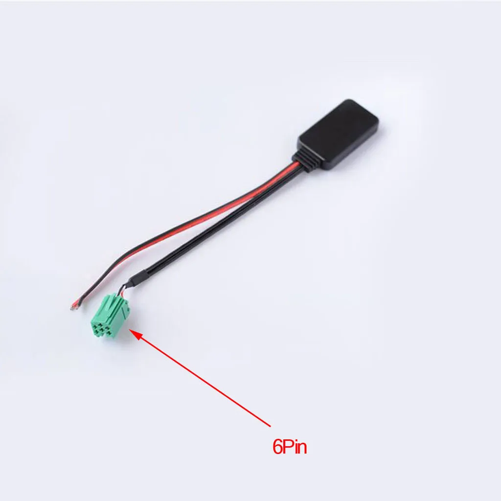 Audio Module 6Pin For Bluetooth Adapter Input AUX Cable Renault Stereo 2005 2006 2007 2008 2009 2010 2011 5-12V ACC #30 | Автомобили и