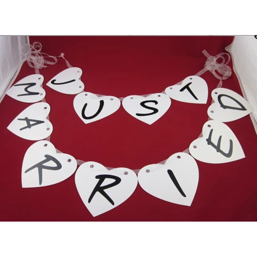 Бесплатная доставка Молодожены белое свадебное баннер/Photo Booth Реквизит Photobooth для