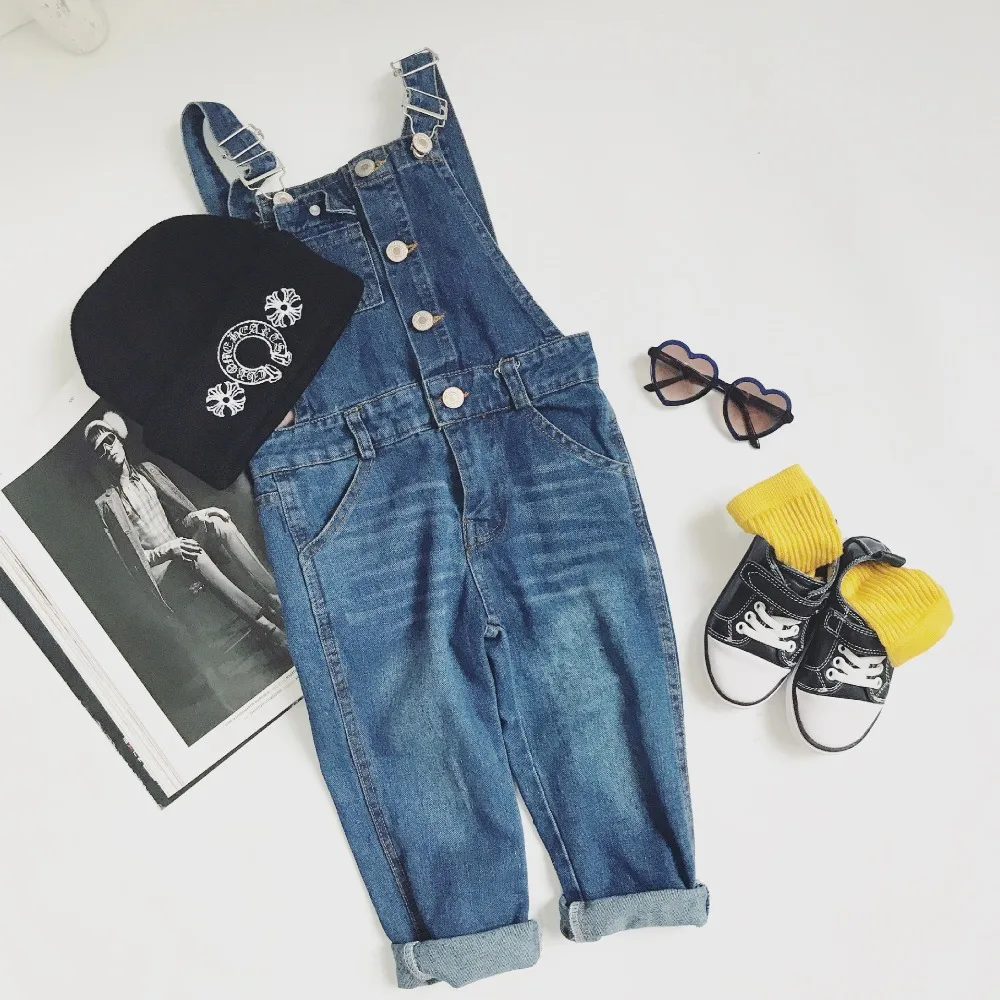 От 1 до 6 лет оптовая продажа 2017 новые осенние хлопковые джинсовые Garçons Meninas общая