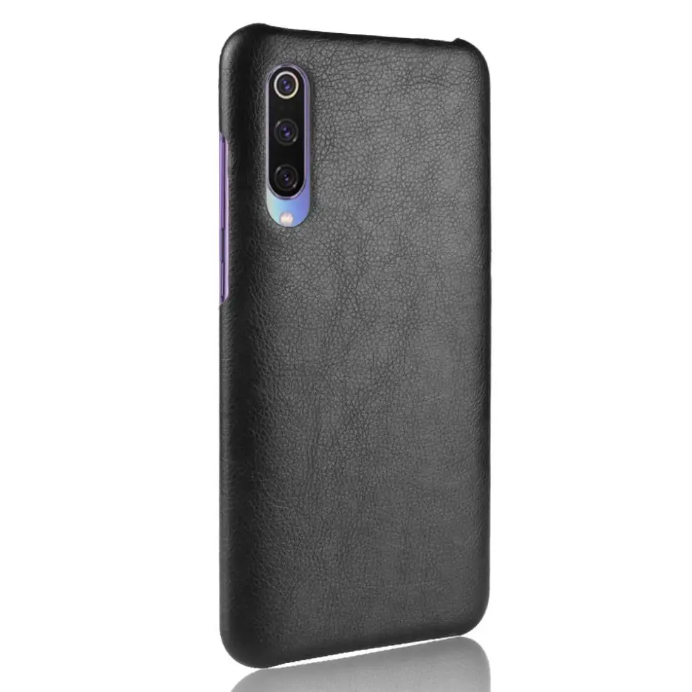 Для Xiaomi Mi 9 Se/Xiaomi Se классический личи кожа текстура ударопрочный PC PU чехол для