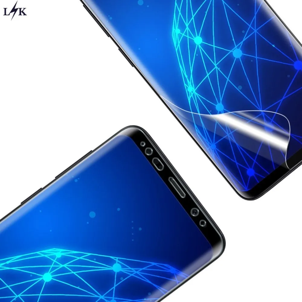 Для [3 упак.] Samsung Galaxy S9 плюс Экран протектор (дело атака) LK [полный охват] ПЭТ Мягкие