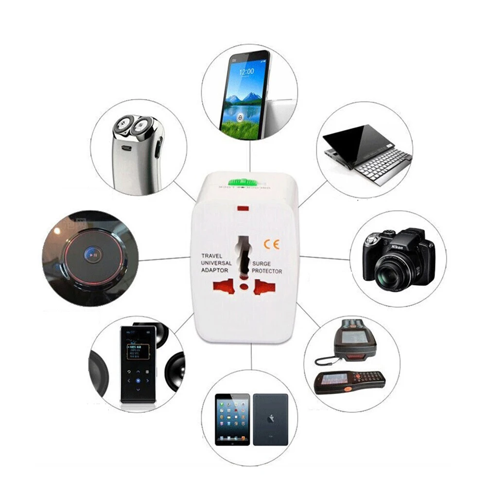 Высокое качество конверсионная вилка зарядное устройство головка дорожная