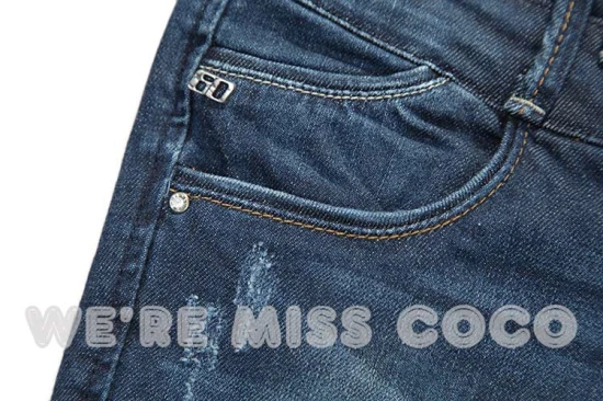 2013 New Sexy Skinny Mid Rise Double Waist 9-length Jeans for Ladies Women |