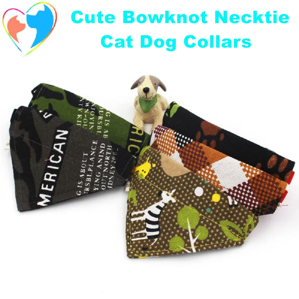 Регулируемый для собаки галстук бабочка ошейники собак домашний питомец с