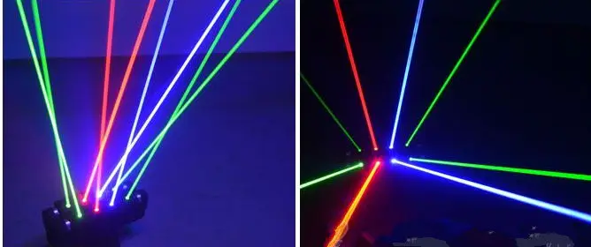 Лидер продаж полноцветный движущийся лазерный светильник с 8 глазами rgb-паук
