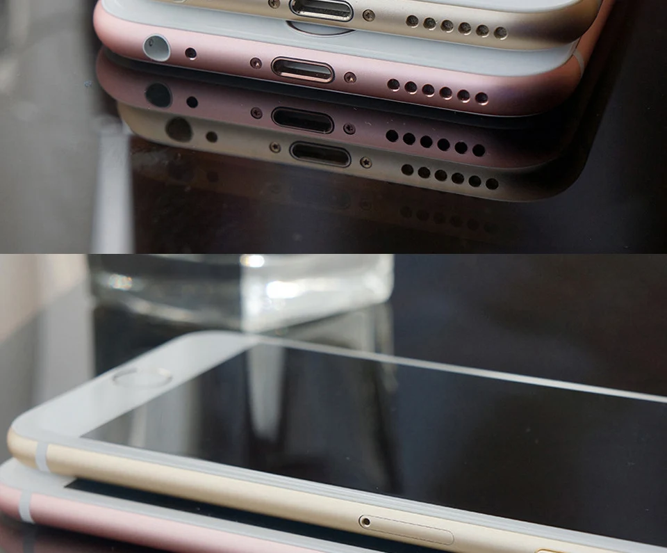 Apple iPhone 6s/6s плюс мобильный телефон Dual Core 12MP 2G Оперативная память 16 Гб/64/128G Встроенная память 4 аппарат не привязан к оператору сотовой связи 3D сенсорный отпечаток пальца сотовые телефоны
