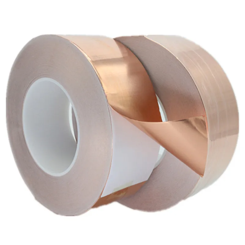 Лучшая продажа 20 м электрическая лента одинарная проводящая медная фольга с